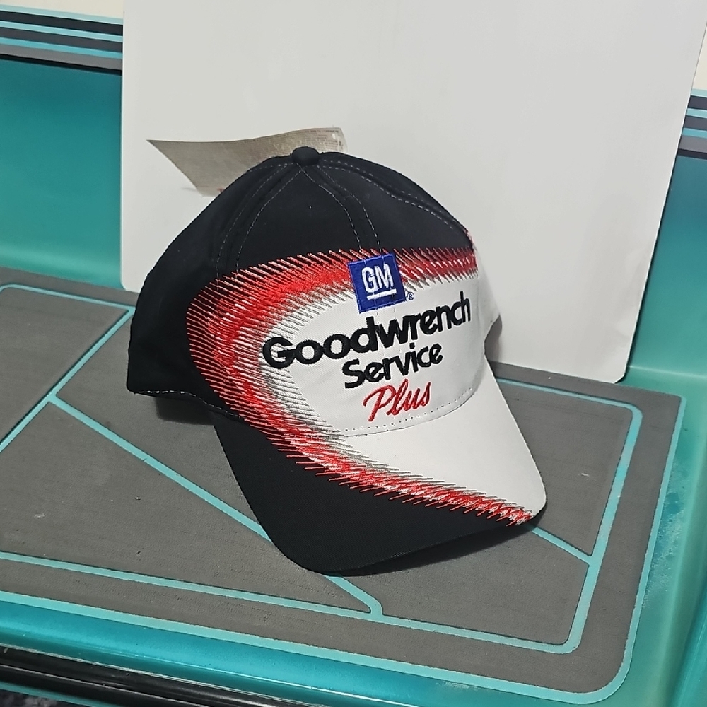 Chase Authentics Black Cap with Red Stitching